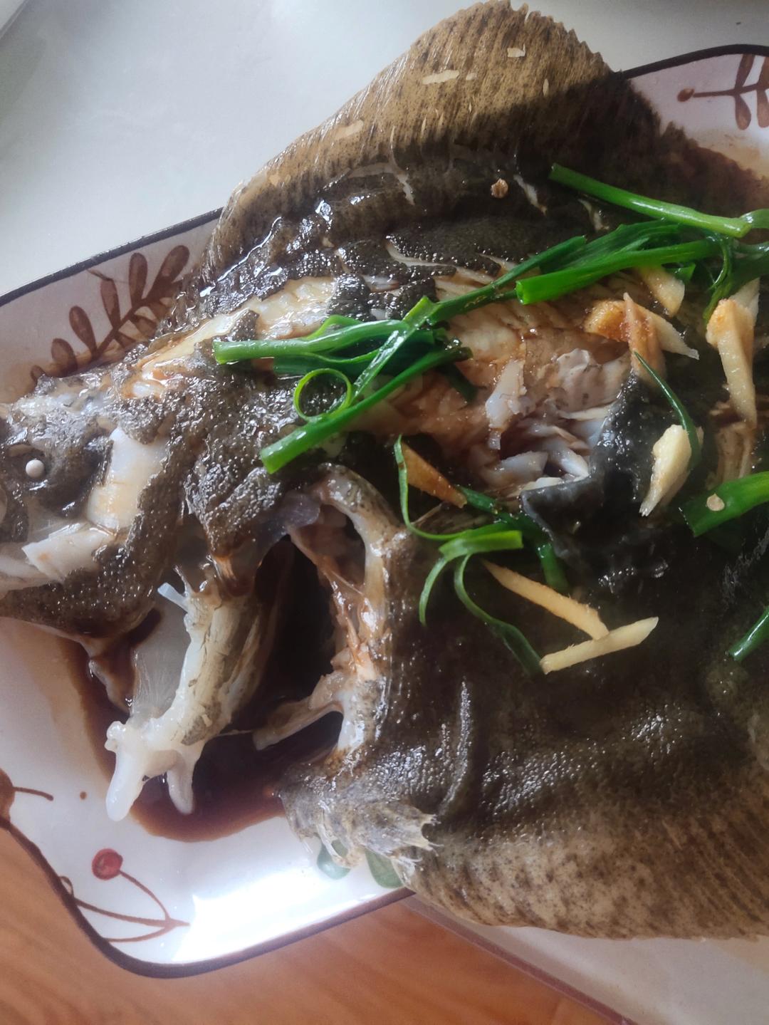 清蒸多宝鱼