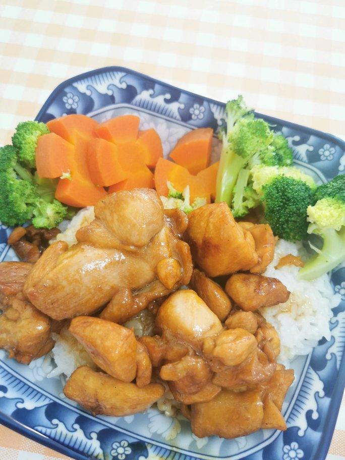 照烧鸡腿饭