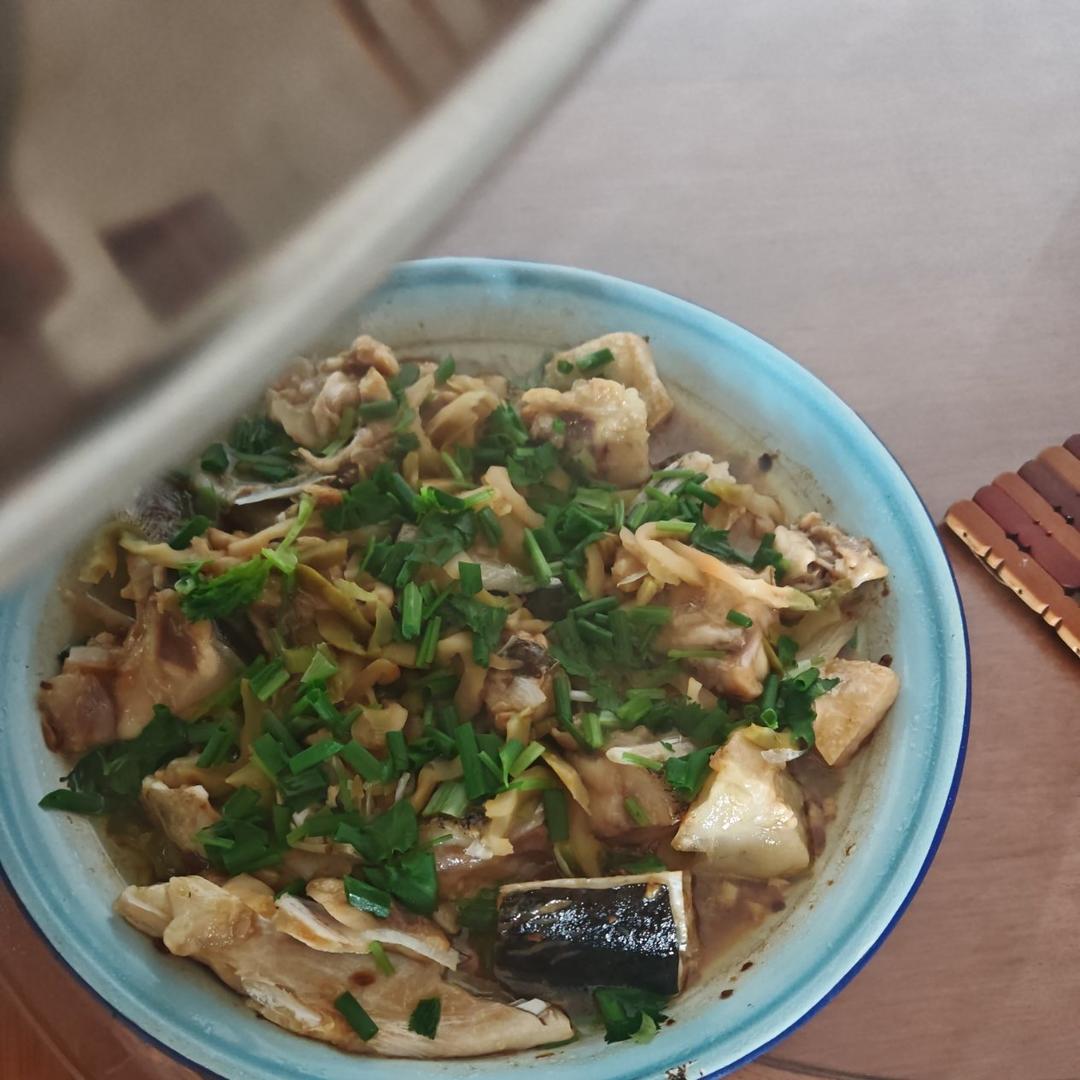 豆豉蒸大头鱼鱼头