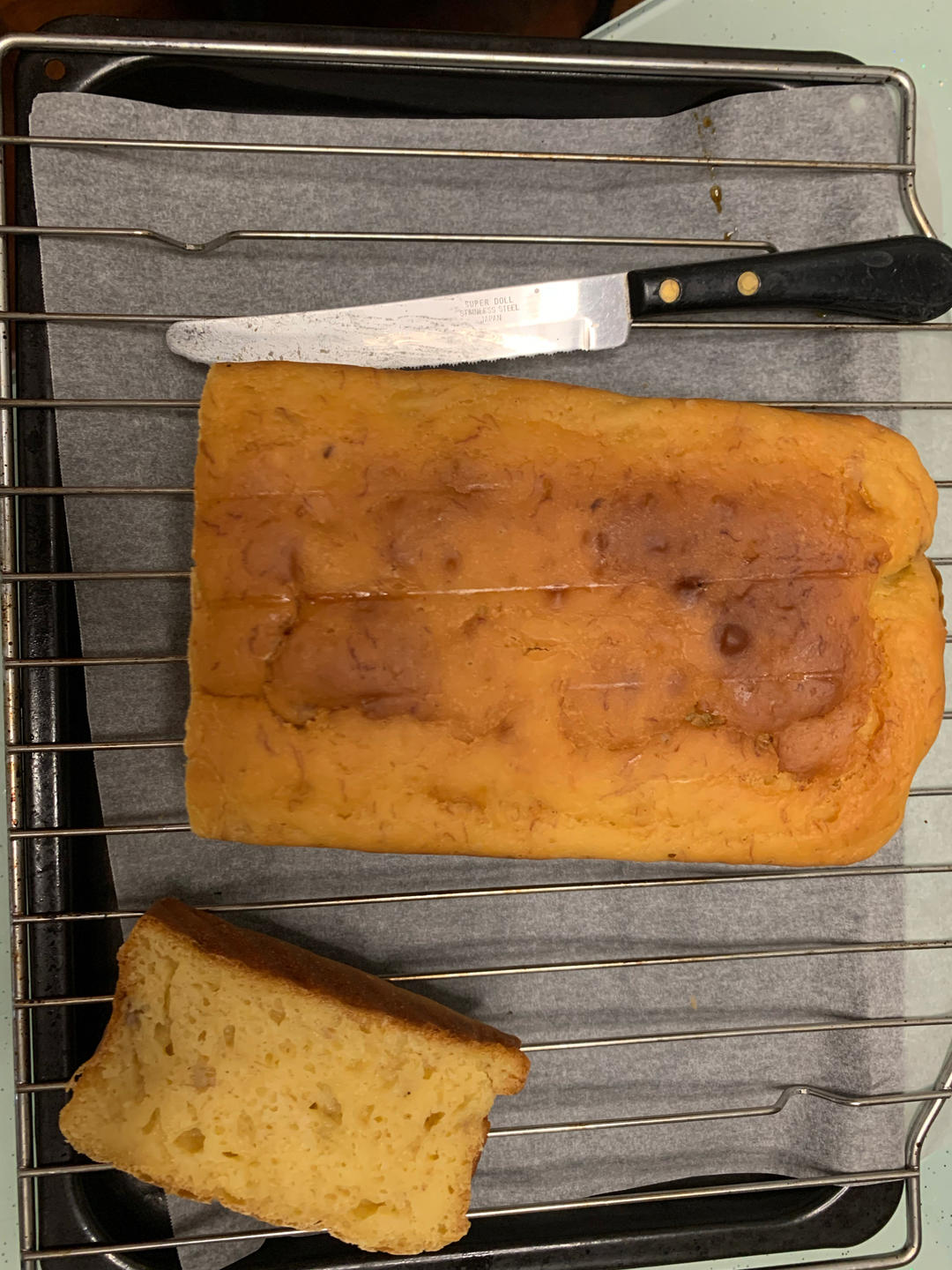 香蕉酸奶磅蛋糕～～简单到怀疑人生