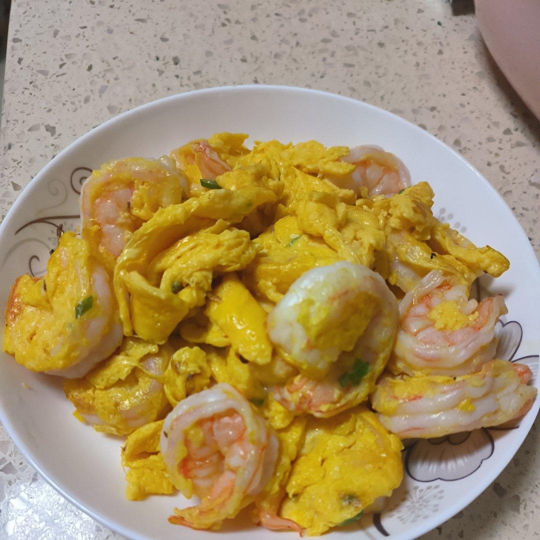 虾仁滑炒鸡蛋