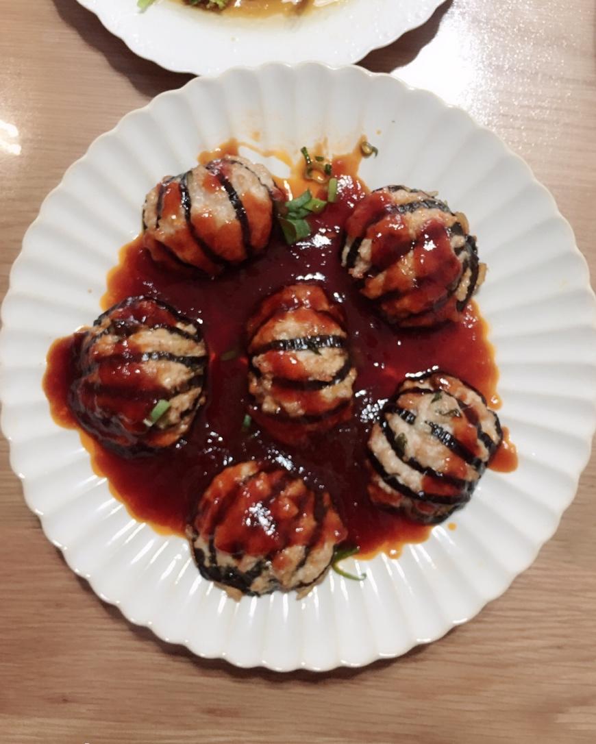 【糖醋灯笼茄子】