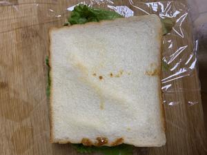 草原红火锅蘸料版三明治 超级好吃。低卡的做法 步骤14