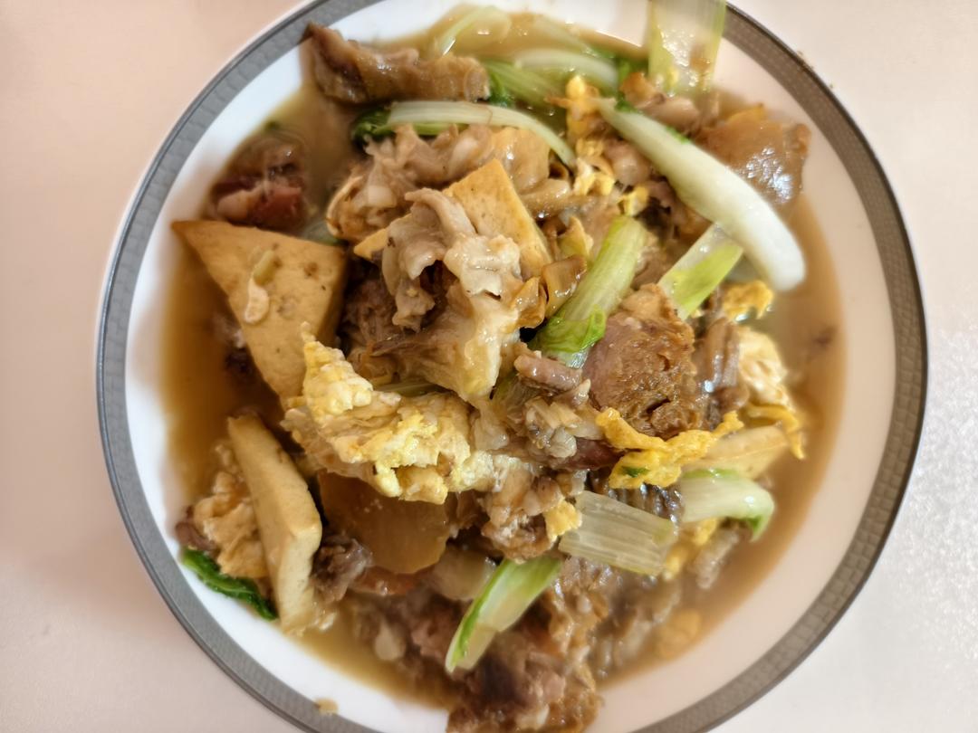 冬季最爱的家常菜！大白菜炖大豆腐或干豆腐
