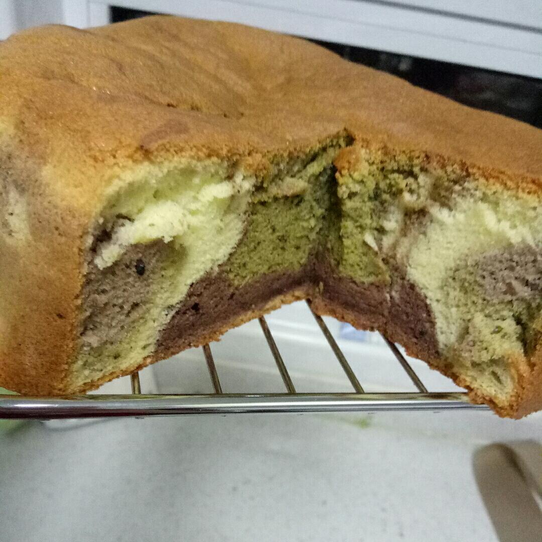 “老公”炫彩戚风蛋糕