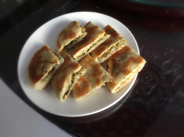 发面牛舌饼