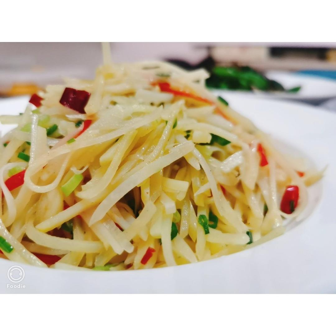超级无敌下饭菜～酸辣土豆丝