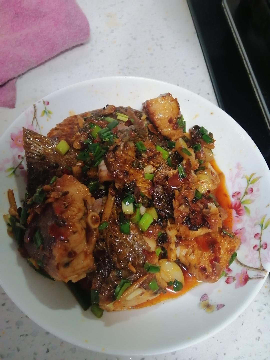 家庭版红烧香辣鱼块