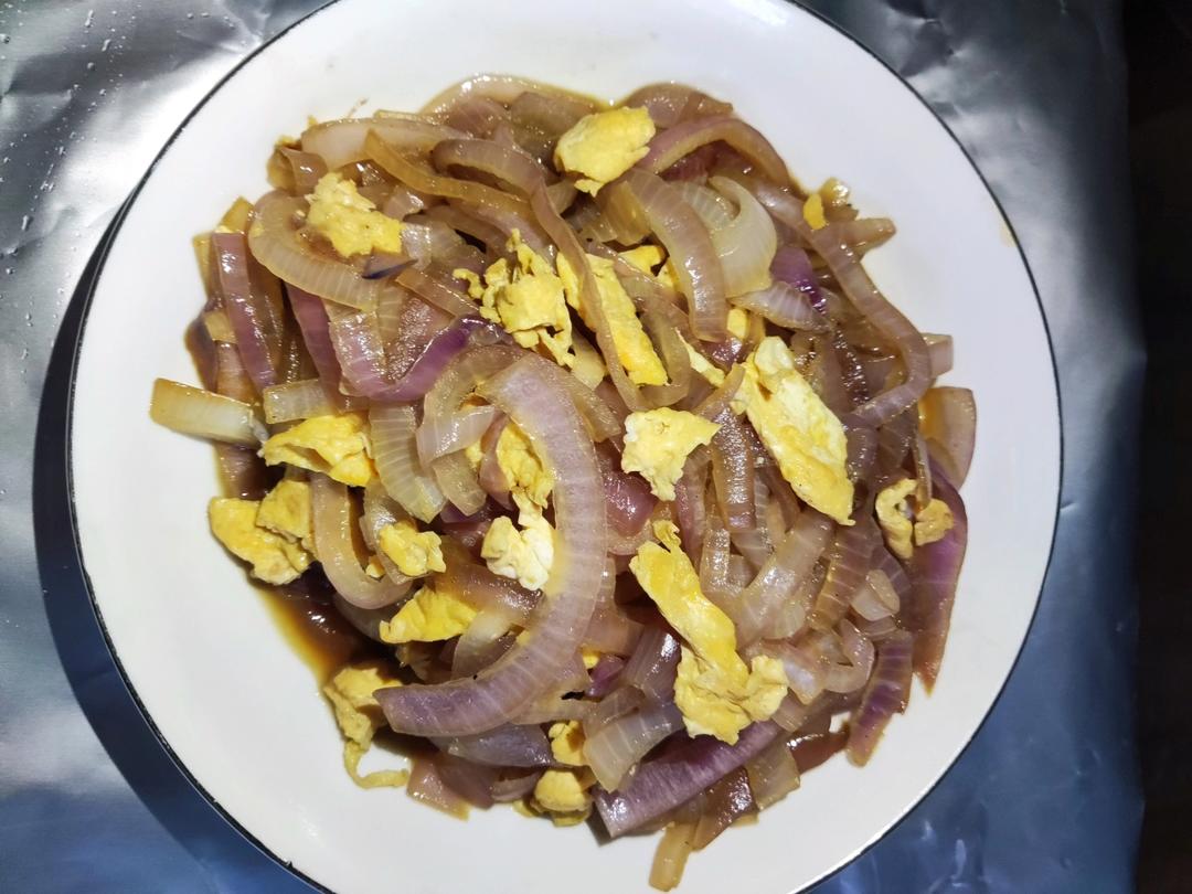 洋葱炒鸡蛋