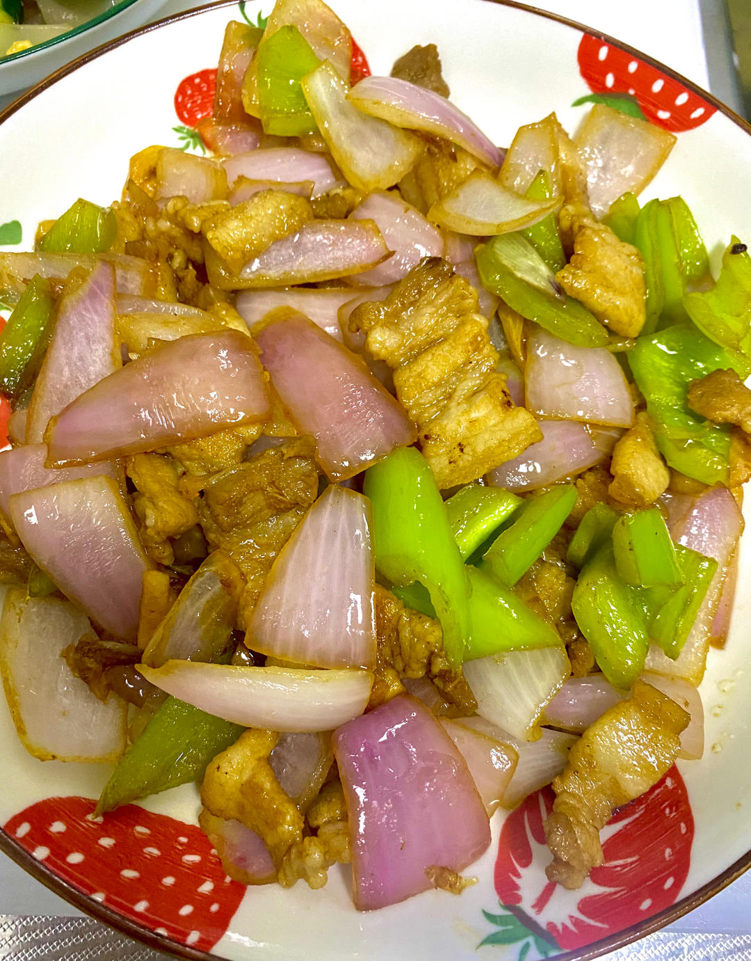 下饭菜：洋葱青椒炒肉片