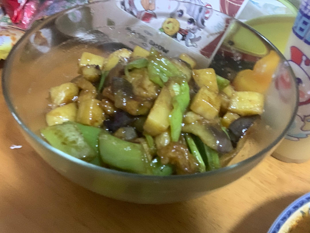 超级下饭的地三鲜