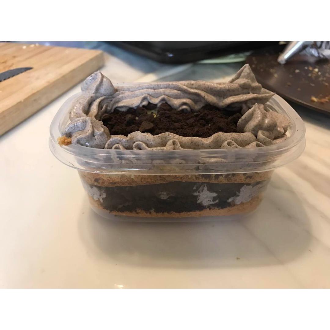 好吃到流泪的奥利奥咸奶油盒子蛋糕