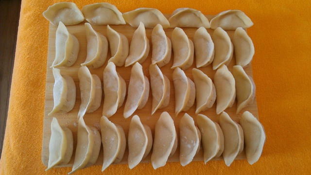 韭菜馅饺子