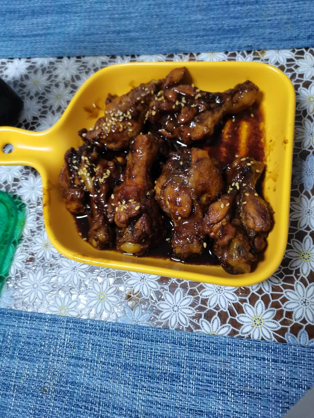 日式蜜汁照烧鸡翅根（好吃到吮指～）