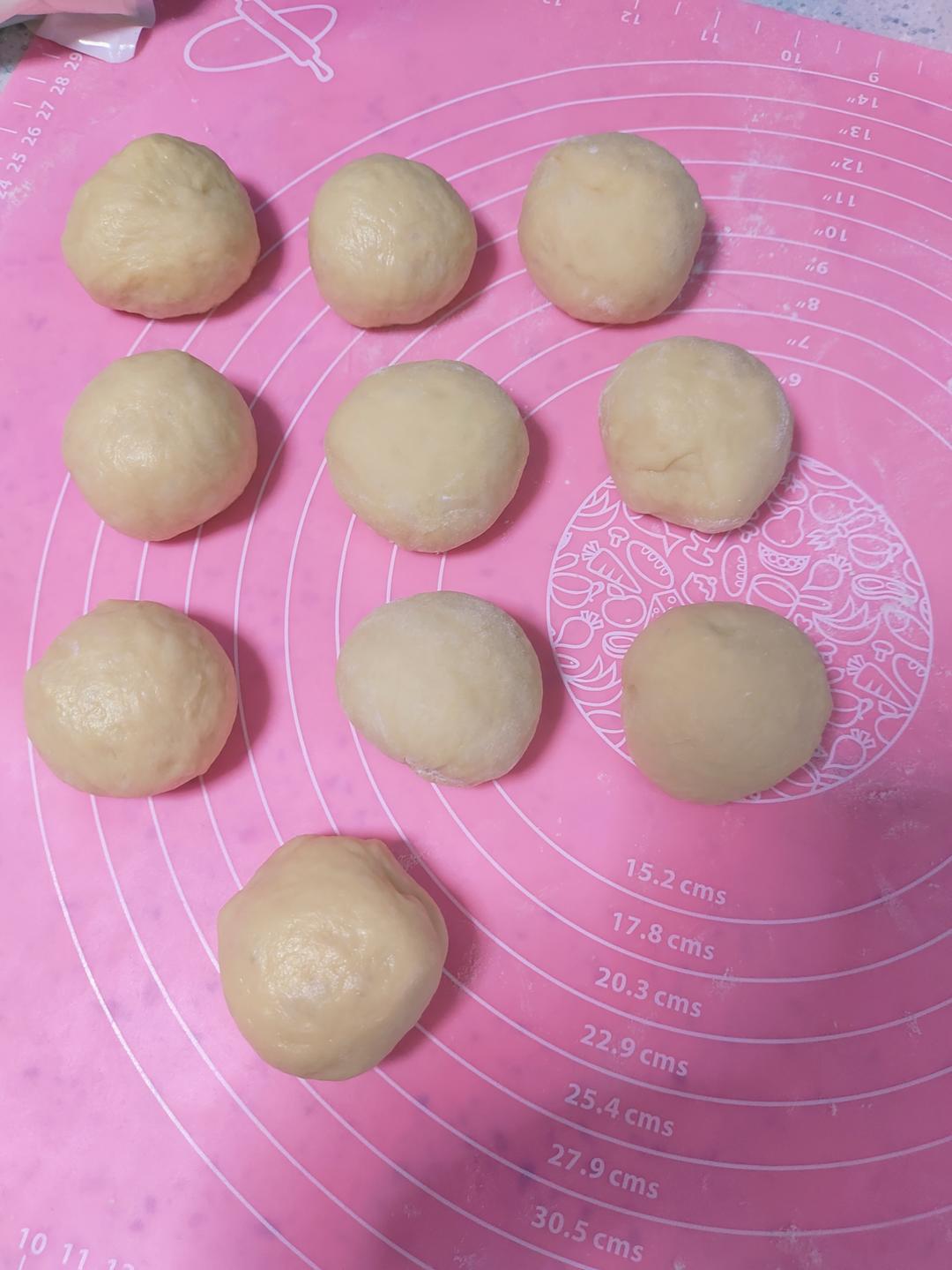 🍩超快手一小时低糖无需烤箱的甜甜圈（详细视频）