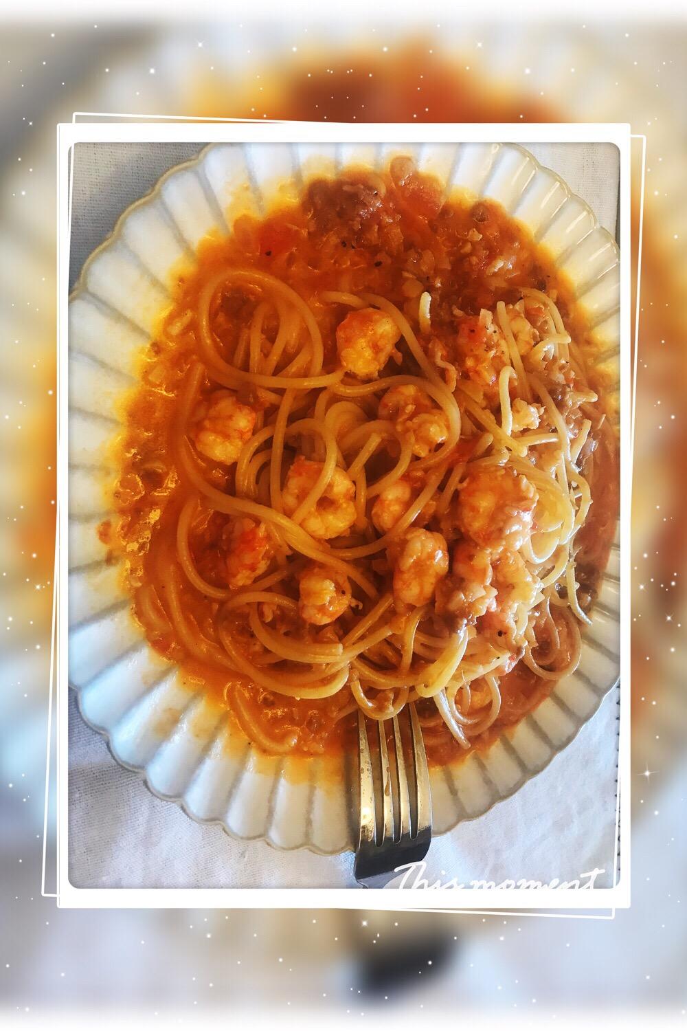 周颖奇做的番茄肉酱意面