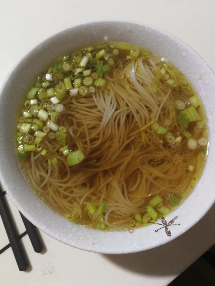 快手早餐-酱汤面，汤都喝光