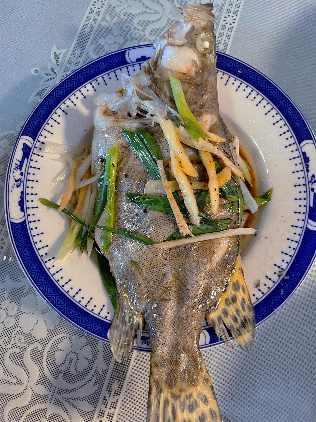 超入味清蒸鱼～清蒸鲈鱼桂花鱼（家常独创）