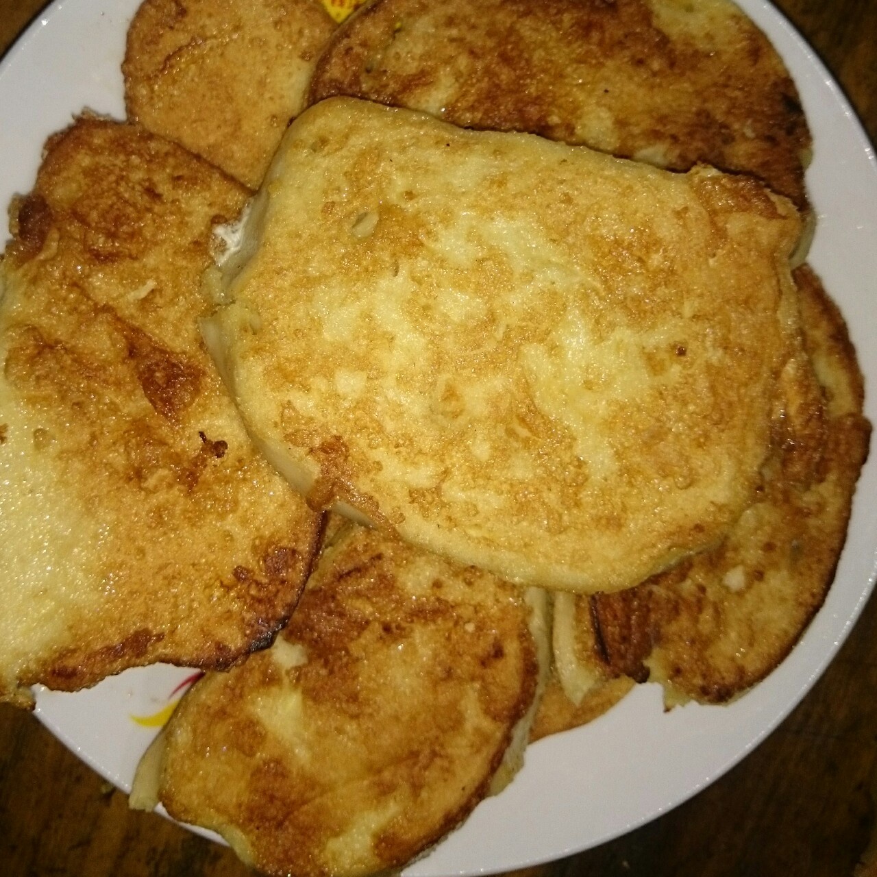 早餐鸡蛋馒头片
