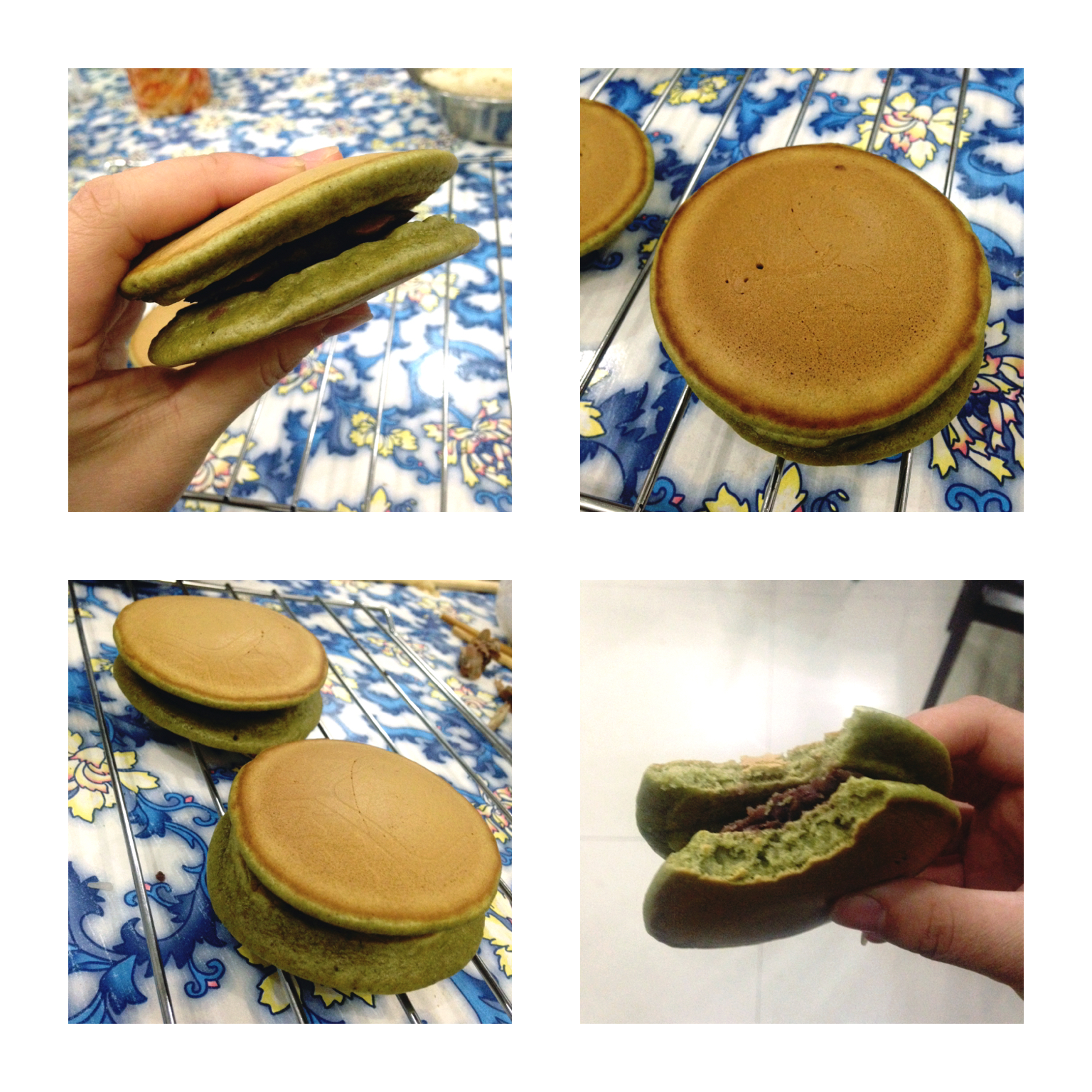 抹茶蜜豆铜锣烧