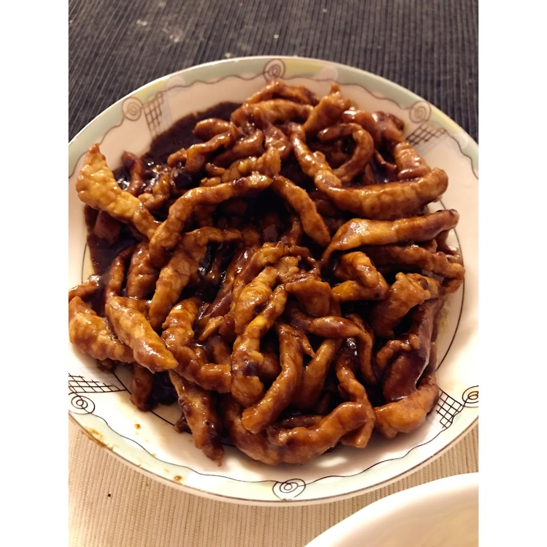 京酱肉丝