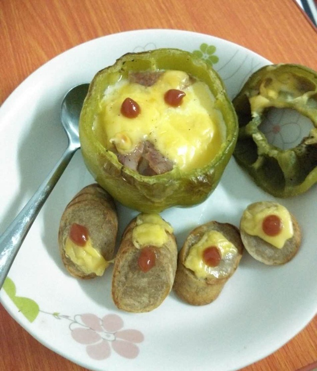 烤彩椒