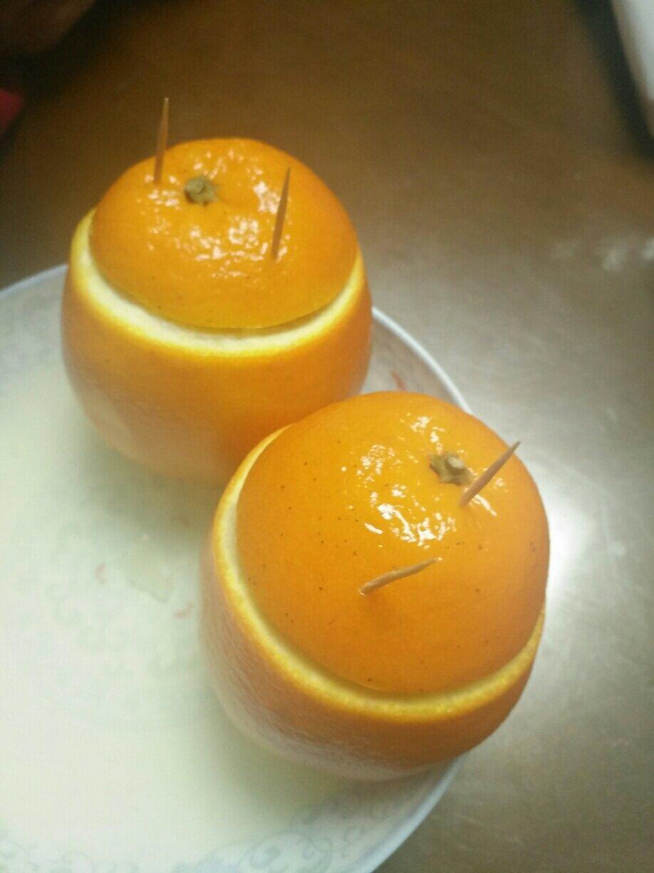 盐蒸橙子治疗咳嗽