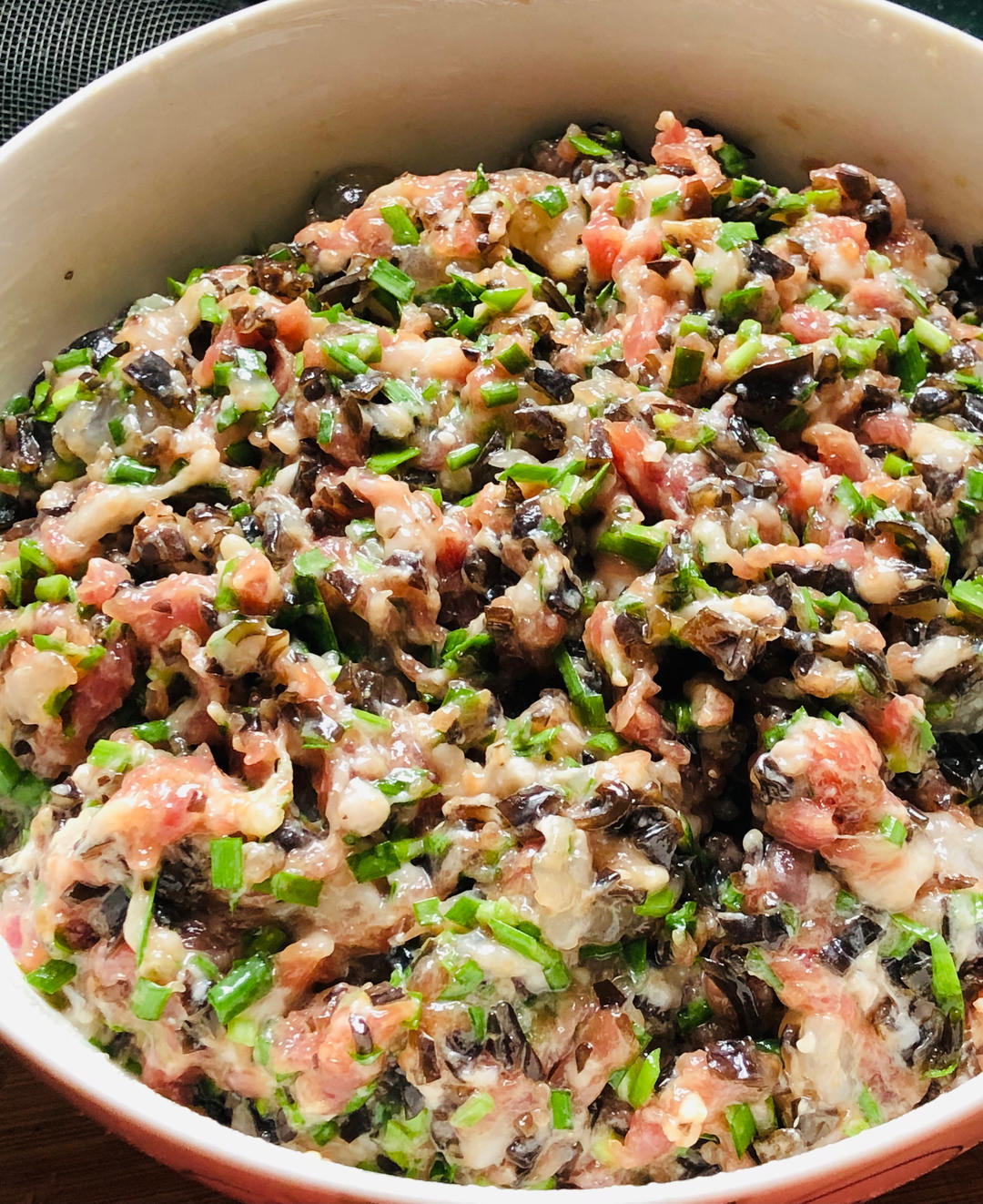 三鲜饺子（猪肉、鲜虾、黑木耳、韭菜馅），真鲜🦐