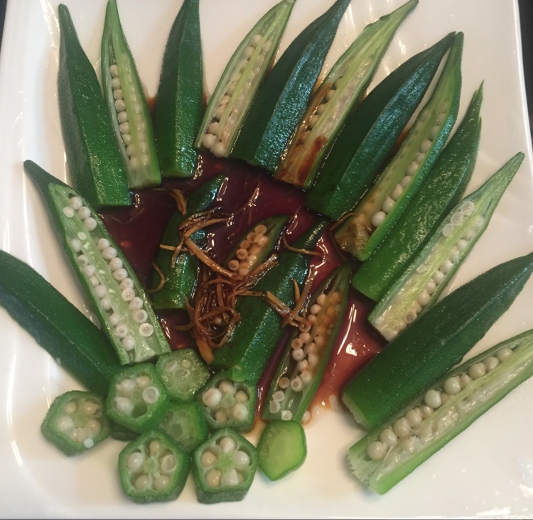 【白灼秋葵】清爽简单