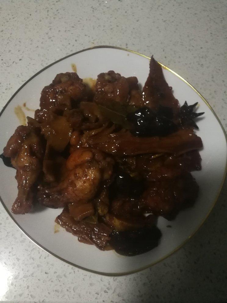 小羽私厨之无油腐乳鸡翅根
