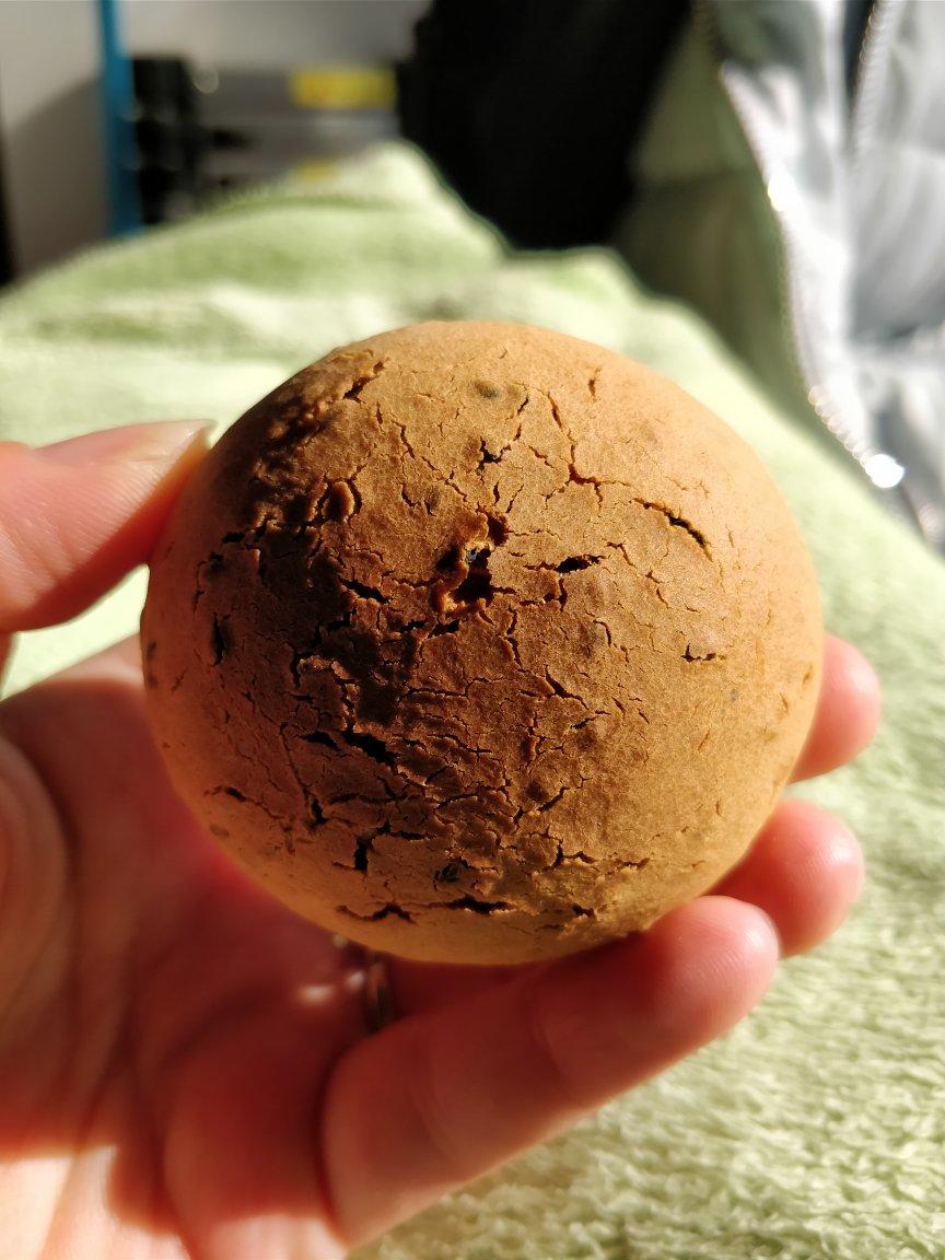 果园奇兵做的恐龙蛋面包--也叫麻薯面包