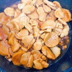 【下饭菜】红烧杏鲍菇鸡胸肉的做法 步骤4