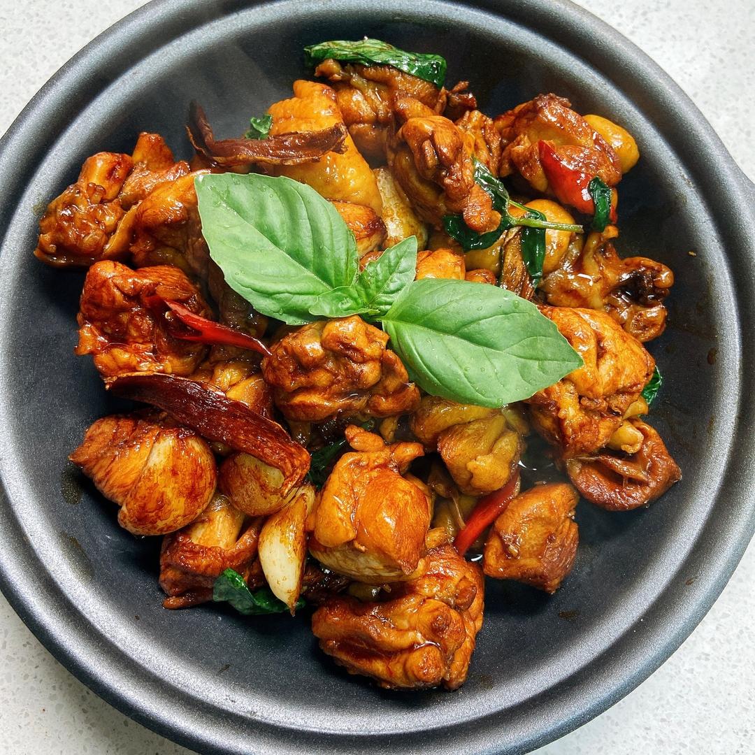 台式三杯鸡的做法