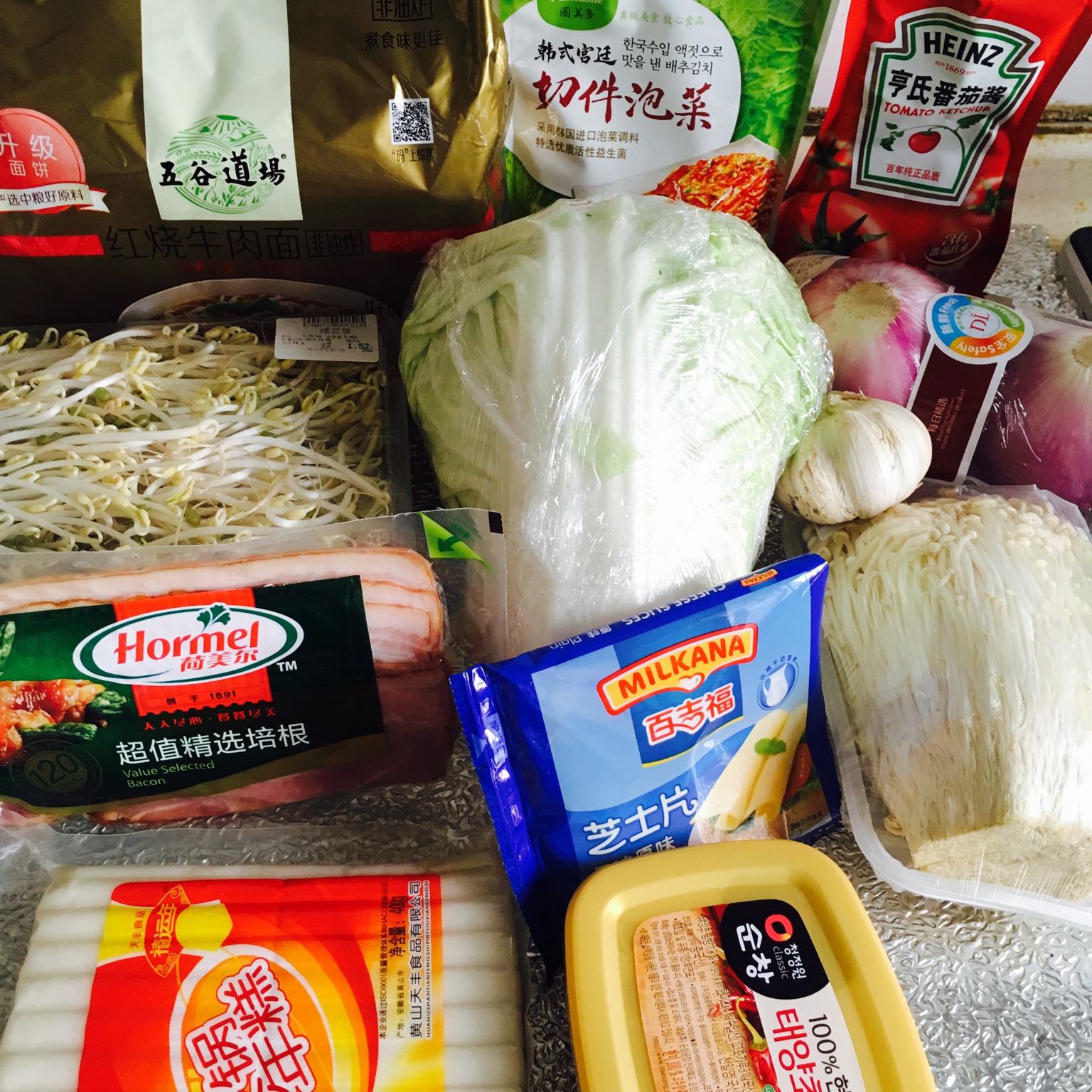 韩式芝士部队锅