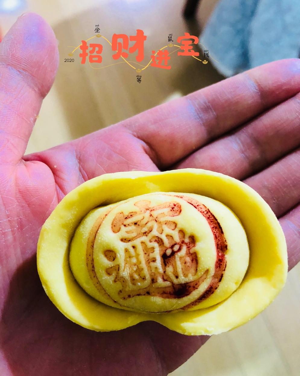 金元宝馒头，过年过节必备！