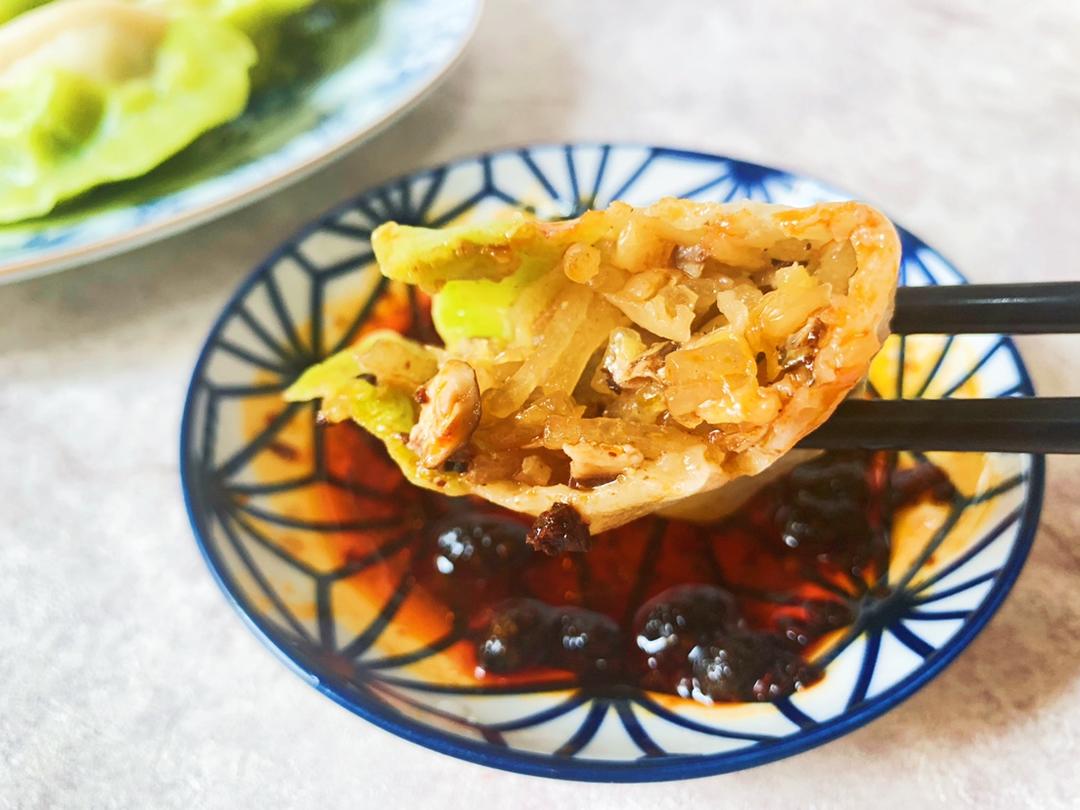 酸菜素馅饺子