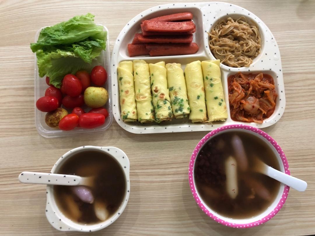 葱花鸡蛋饼