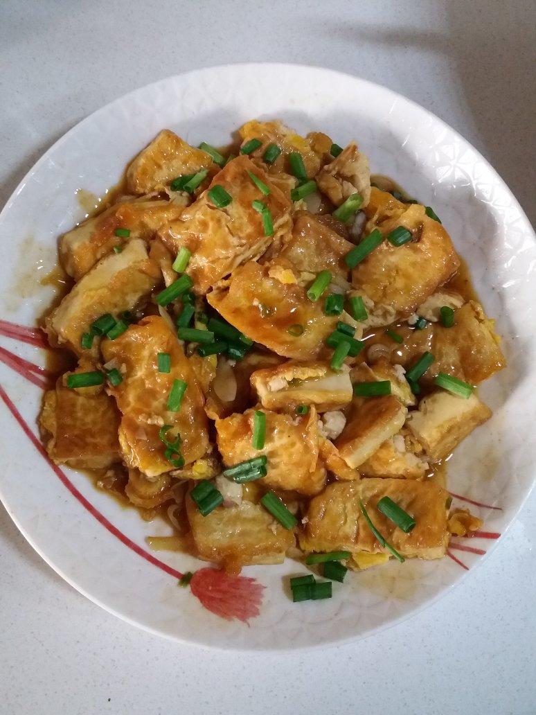蚝油豆腐【孔老师教做菜】