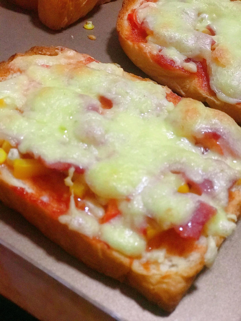 一人份吐司披萨【最好吃的披萨·快手营养早餐】