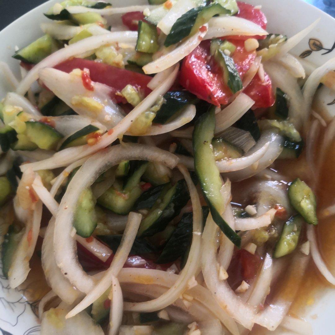 新疆经典凉菜--皮辣红🥗