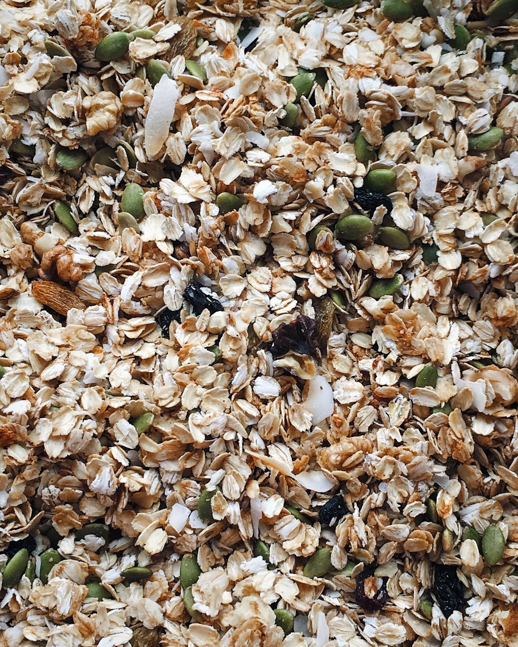 什锦granola烤燕麦片丨健康·零食