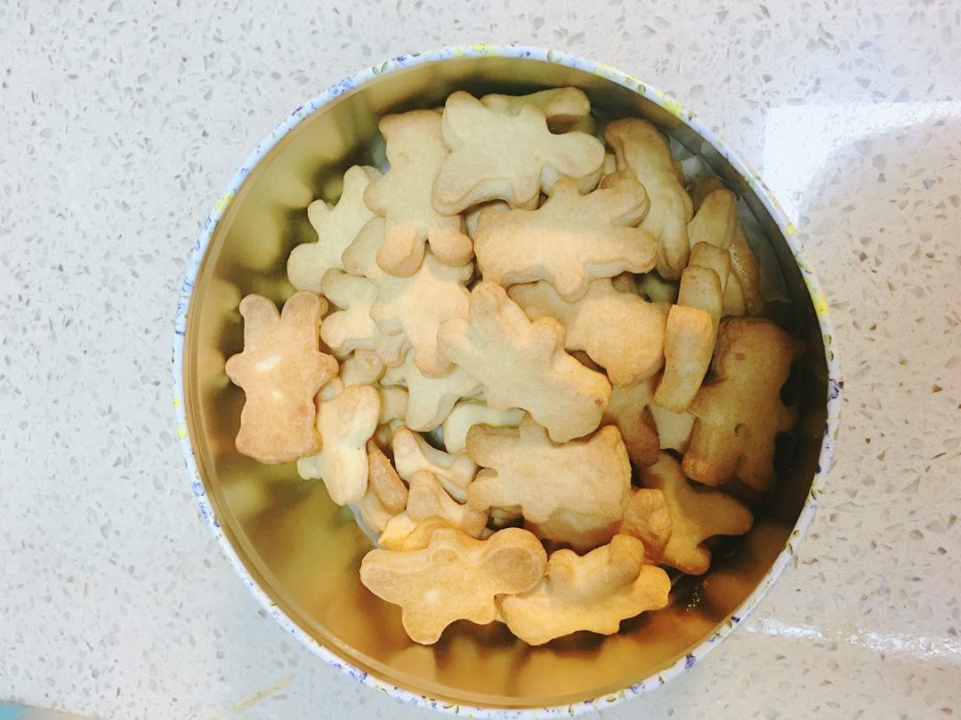 卡通黄油饼干