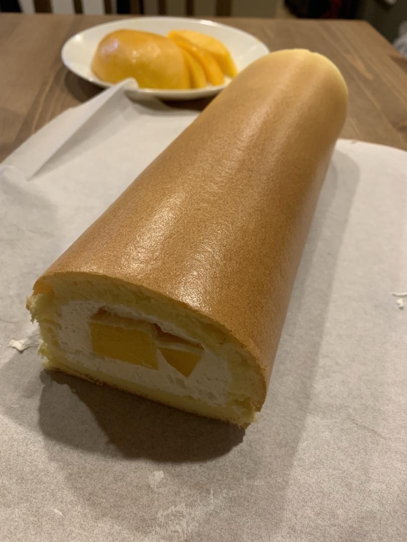 黄桃蛋糕卷（小四卷）