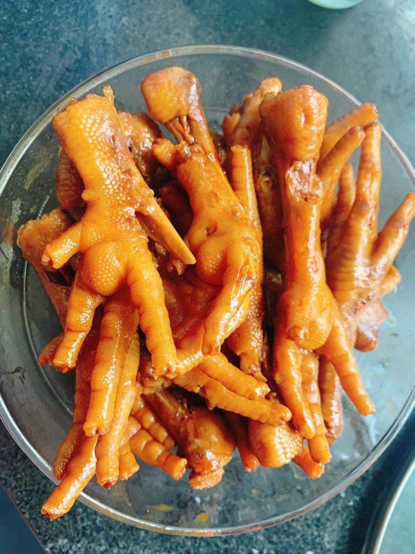 秘制红烧鸡爪
