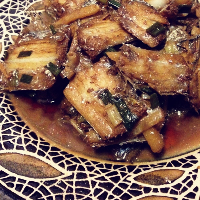 红烧带鱼（少油版）