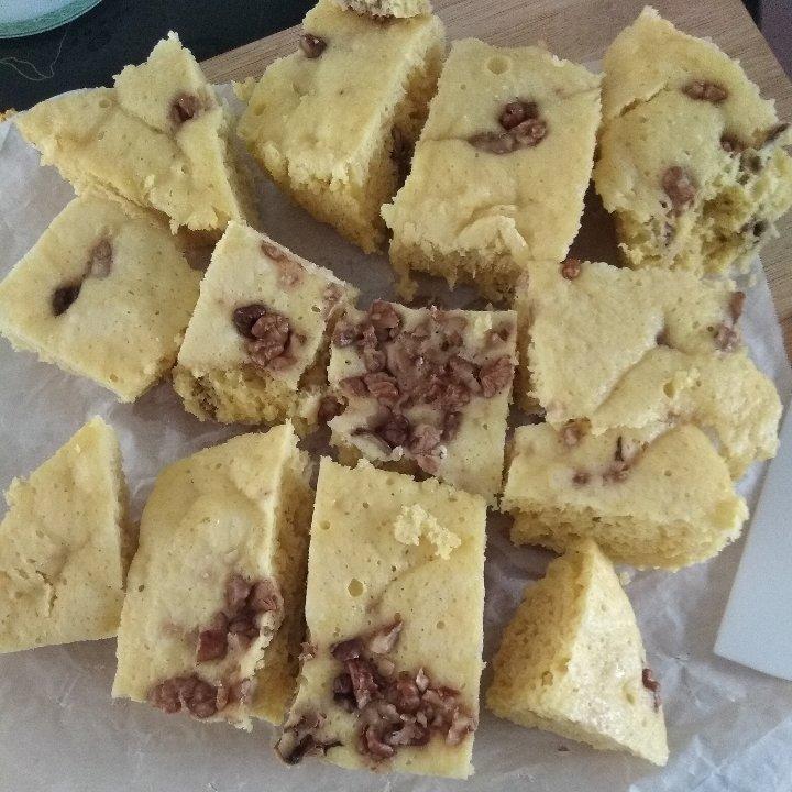 玉米面鸡蛋发糕（零失败）