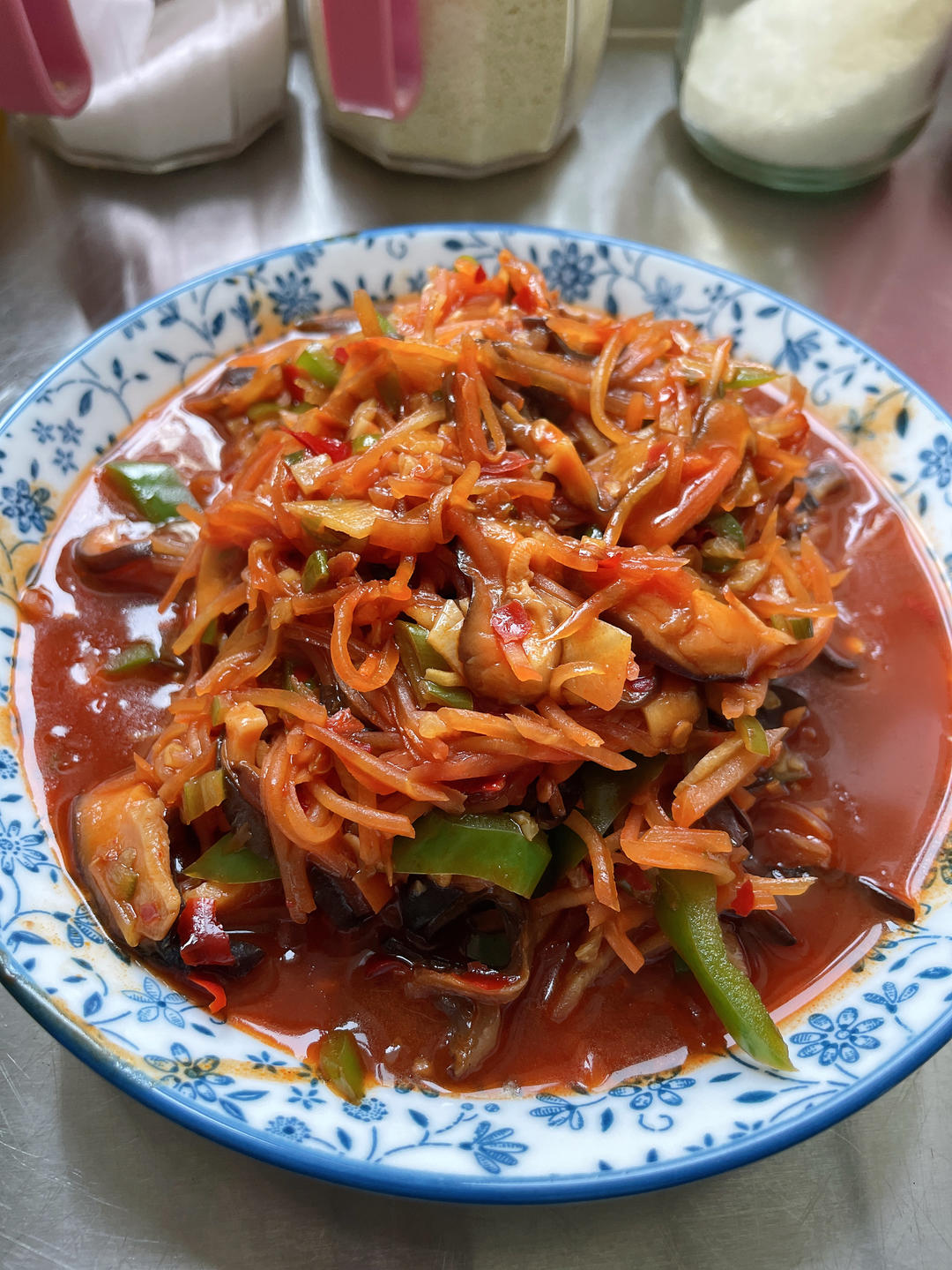 下饭菜鱼香鸡蛋