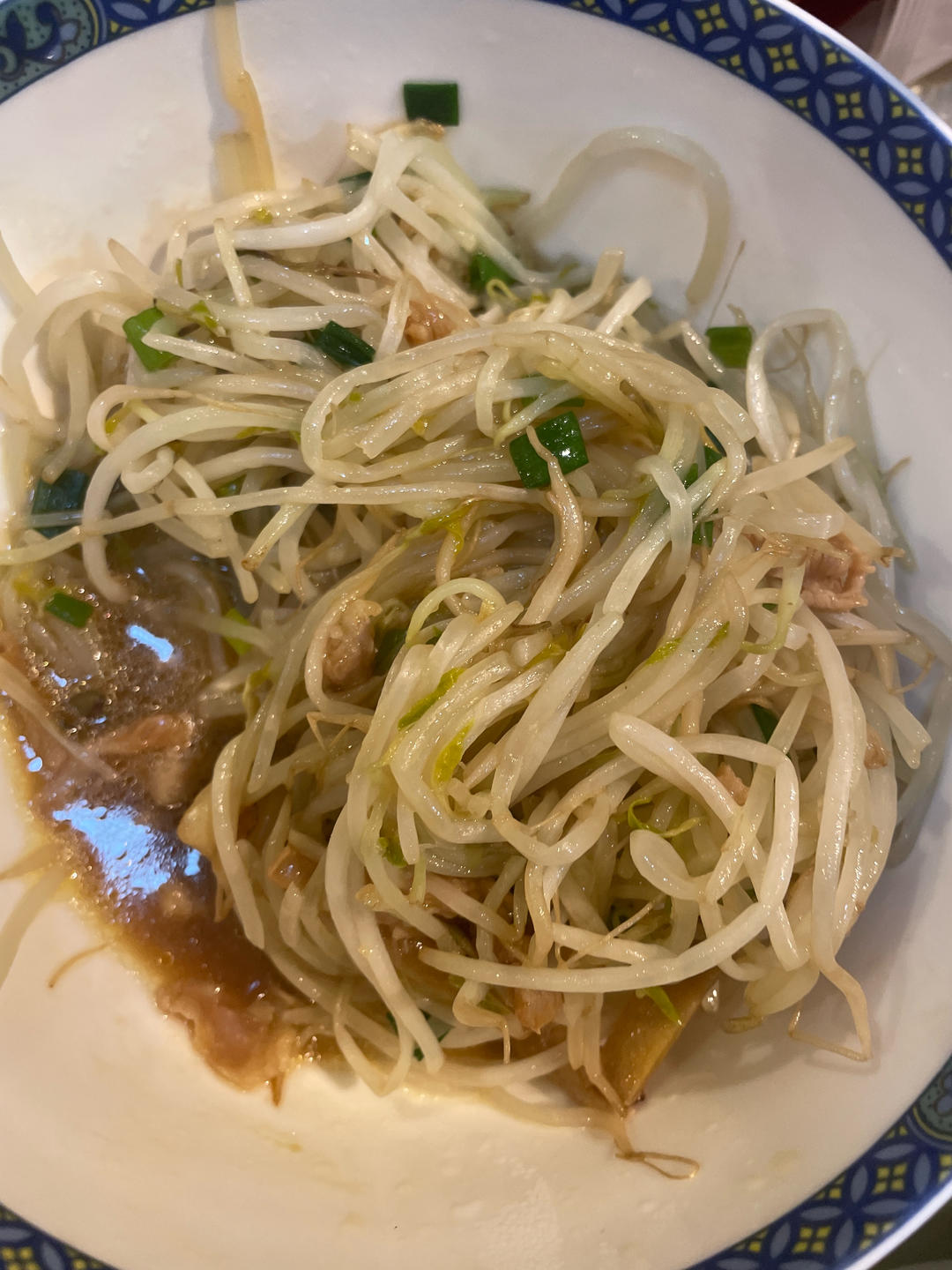 豆芽炒肉