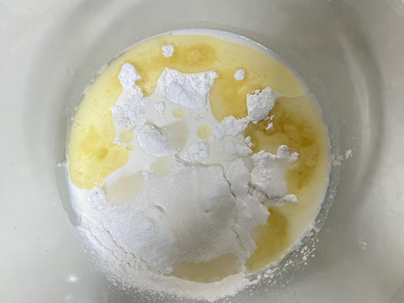 纯奶手撕吐司的做法 步骤1