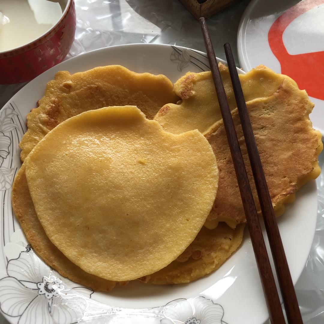 玉米饼（分分钟搞定简单早餐）